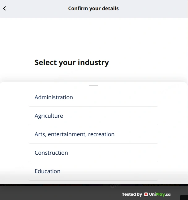 Amazon Slots — registration step 12