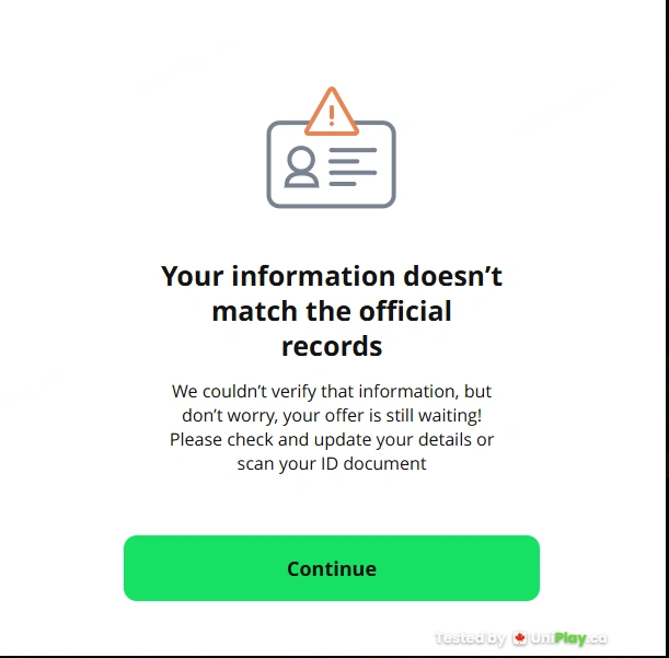 Amazon Slots — registration step 15