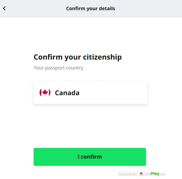 Amazon Slots — registration step 5
