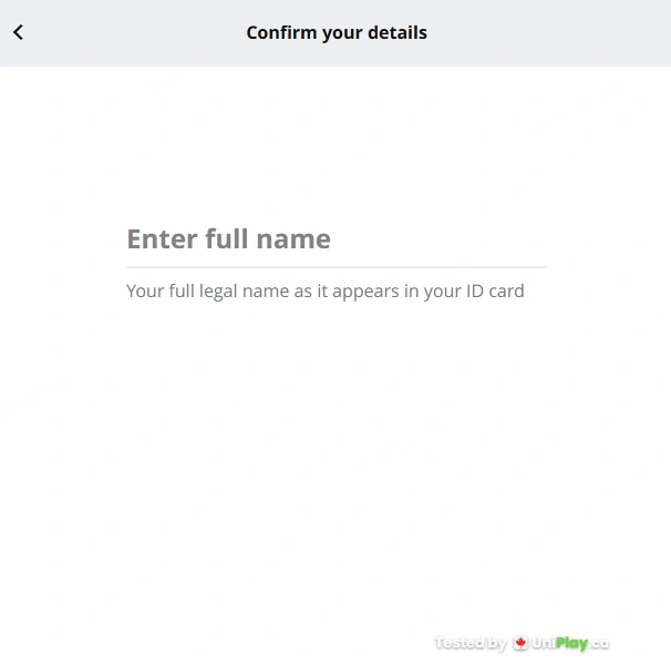 Amazon Slots — registration step 6