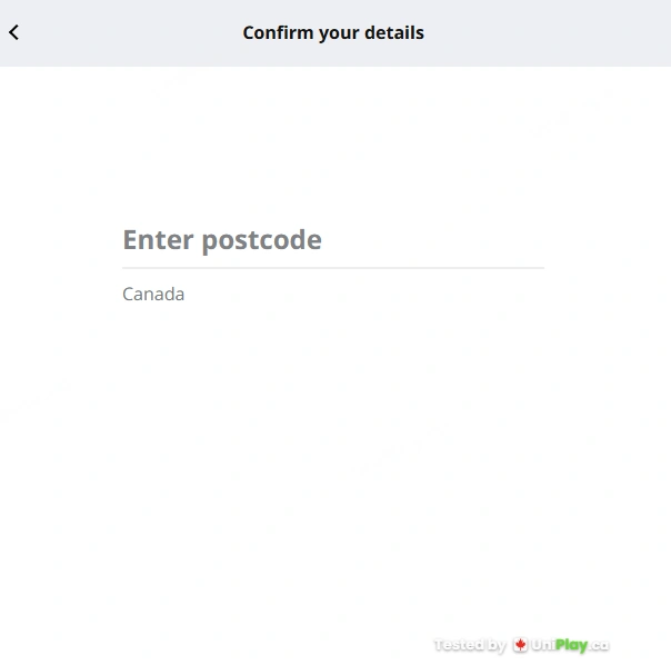 Amazon Slots — registration step 8