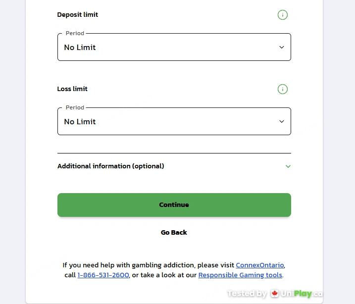 Royal Panda — registration step 4