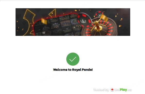 Royal Panda — registration step 6