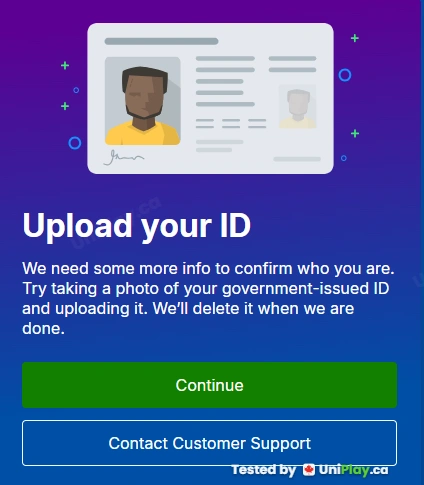 FanDuel Casino — registration step 7