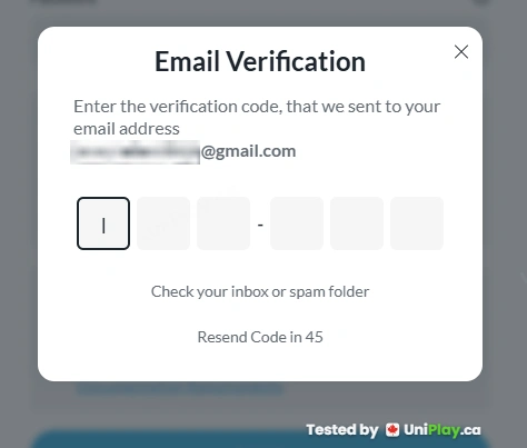 BetVictor — registration step 4