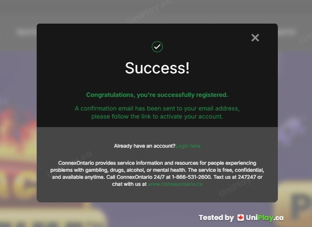 Bet99 — registration step 7