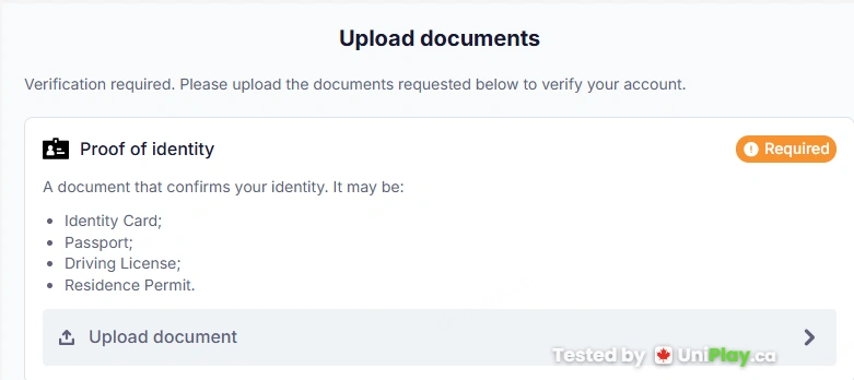 ToonieBet — registration step 6